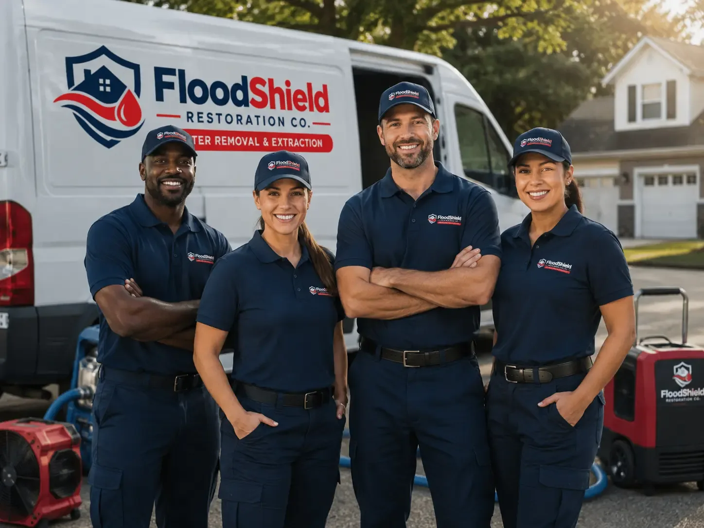 Flood Damage Restoration company in Woodville, MS